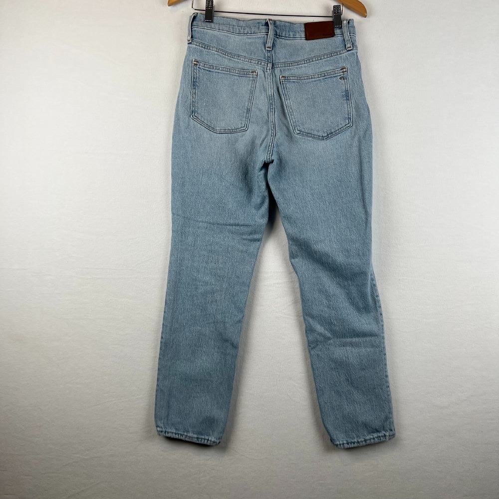 Madewell High Rise Slim Boyjean Womens 26 Jeans Light Wash Denim Everyday - Picture 4 of 13